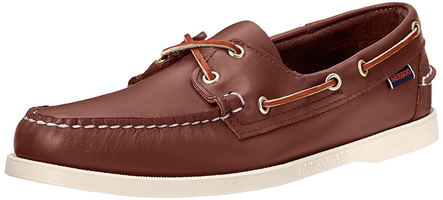 Mens Shoes Slip-on shoes Loafers Sebago docksides Portland Leather Loafer in Brown for Men 