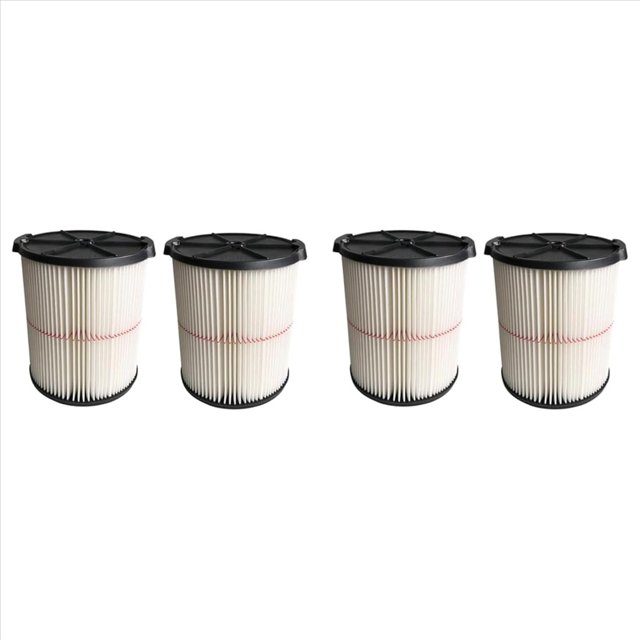 Filtro de Cartucho de Repuesto para 9-38754 de Uso General para Filtro de Aspiradora de 4 Piezas de 5 una 20 Galones