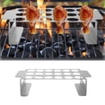 thumbnail image 2 of Outils de Grillade pour Pilons de Poulet Ménagers Gril en Acier Inoxydable Adapté à la Cuisine Gril de Cuisson Extérieur Répartition Uniforme de la Chaleur, 2 of 6