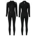 thumbnail image 6 of ZACPNCV Womens 3mm Neoprene Wetsuit Long Sleeve Full Body Warm Thermal Swimsuit for Diving Snorkeling Surfing Winter Swimming Water Sports, 6 of 9