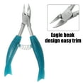 thumbnail image 4 of Unique Bargains Toenail Clippers for Thick Nails Sharp Nail Clippers for Men and Women Nail Clippers Blue, 4 of 7