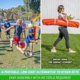 thumbnail image 5 of GoSports Gagagon 15 ft Gaga Ball Pit - Portable Indoor/Outdoor Game Set - Includes 2 Balls and Carrying Case, 5 of 7