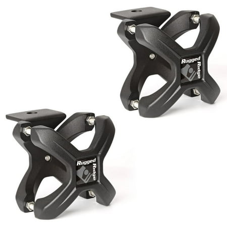 Rugged Ridge X-Clamps 1.25-2 Inches (Black) - 11031.21