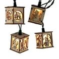 thumbnail image 3 of Kurt Adler UL 10-Light Wooden Lantern Light Set, 3 of 3