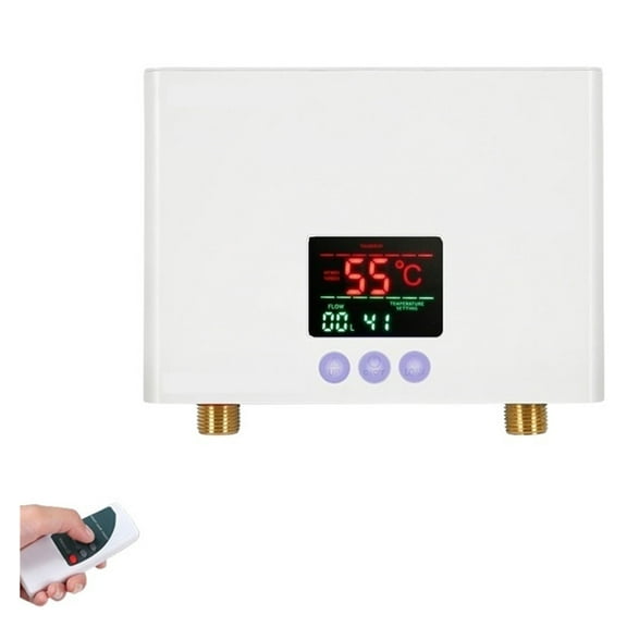 Eletric Water Heater Flow Heater Pool Heater Kitchen Bathroom Instant Water Heater 3000W/5500W Tankless Water Heater For Shower ,Energy Saving