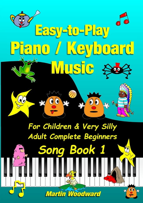 Easy to Play Beginners Piano Keyboard Work Book Music Instruction Easy Tutorial 