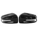 thumbnail image 1 of 1 Pair Rearview Mirror Cover Black Replacement for Benz E C-Class W212 W204 W221 2009-2013 new Edition Ab, 1 of 5