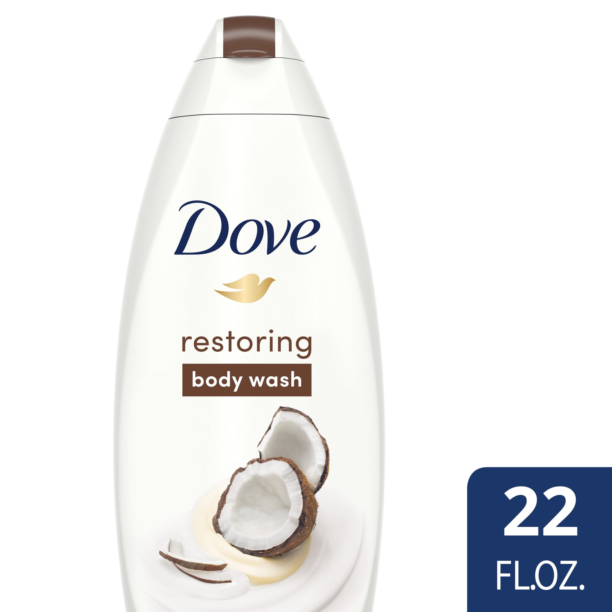 Dove Restoring Body Wash Coconut Butter and Cocoa Butter Effectively