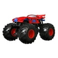 thumbnail image 1 of Hot Wheels Monster Trucks 1:24 scale Marvel Spiderman Vehicle, 1 of 5