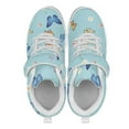 thumbnail image 3 of Psesaysky Butterflies Pattern Blue Velcro Sneakers for Kids Girls Comfortable Durable Sports Shoes Easy to Put on Size 11-15, 3 of 7