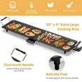 thumbnail image 4 of Kadyn 35 Inch Electric Griddle with Adjustable Temperature, 4 of 6