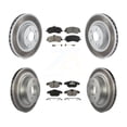 thumbnail image 1 of Transit Auto Front Rear Coated Disc Brake Rotors and Semi-Metallic Pads Kit for Car Mercedes-Benz GLK350 GLK250 KGS-100972, 1 of 11
