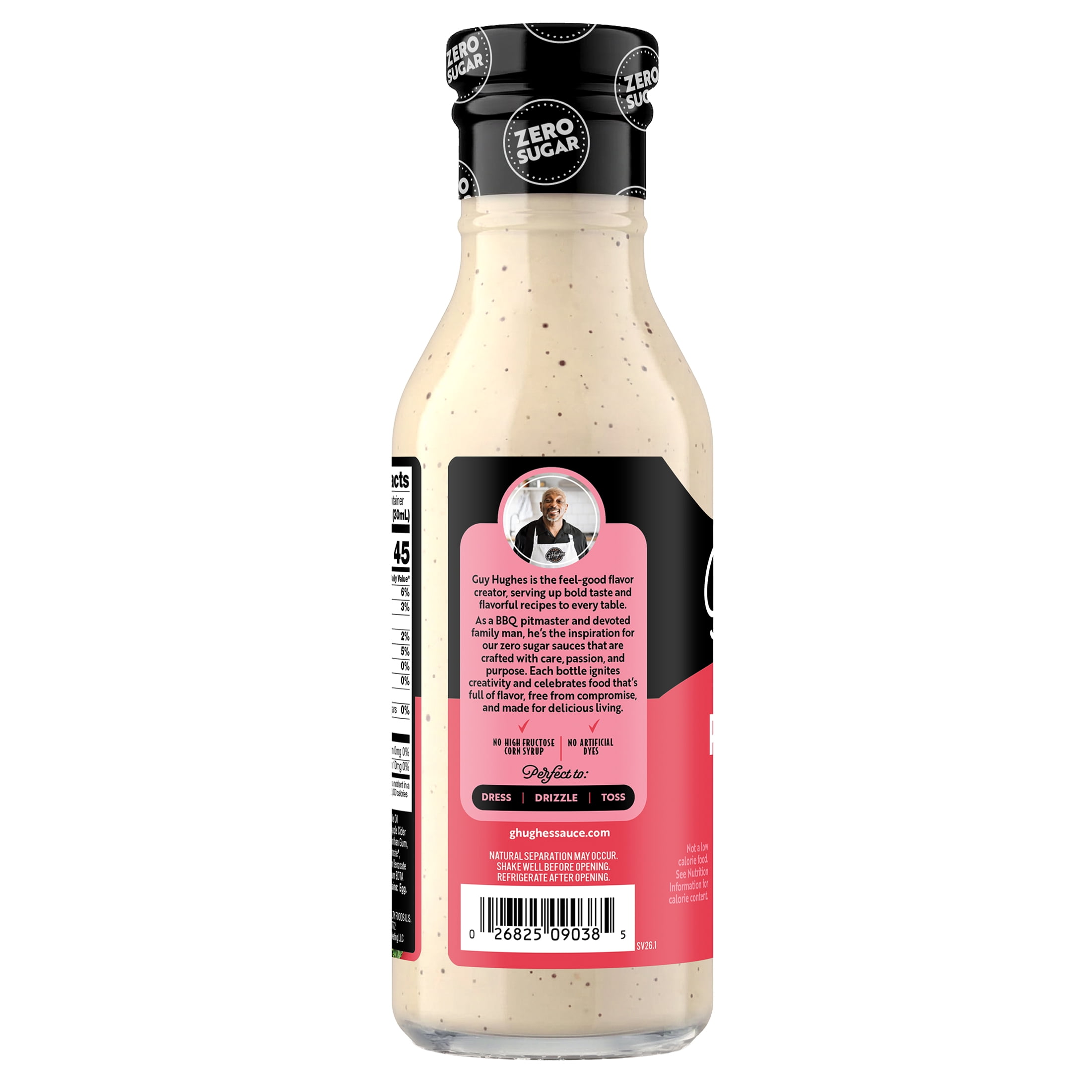 (3 pack) G Hughes Zero Sugar Poppyseed Salad Dressing