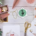 thumbnail image 6 of 3drose, Sea Horse, 3 inch Snowflake Porcelain Ornament, 6 of 7