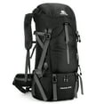 thumbnail image 1 of Sac à Dos de Randonnée 70 L Résistant à l'Eau pour Escalade et Camping, Sac de Jour de Voyage avec Housse de Pluie, 1 of 8