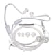 thumbnail image 3 of Auriculares de tubo de aire de 35 mm auriculares de tubo de aire sin radiación binaural portátil de silicona para computadora portátil Amonsee Otros, 3 of 8