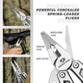 thumbnail image 4 of MOSSY OAK Multiherramienta, navaja de bolsillo de acero inoxidable 21 en 1 con funda de destornillador, alicates autoblocantes con funda, perfecta para exteriores, supervivencia, camping, senderismo,, 4 of 5