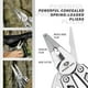 thumbnail image 4 of MOSSY OAK Multiherramienta, navaja de bolsillo de acero inoxidable 21 en 1 con funda de destornillador, alicates autoblocantes con funda, perfecta para exteriores, supervivencia, camping, senderismo,, 4 of 5