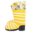 thumbnail image 3 of 2PK Yellow Hanging Pair of Wellies Metal Planter Garden Home Gift Ornament, 3 of 7
