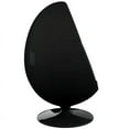 thumbnail image 4 of Aron Living Pod Chairs 53" Fiberglass and Wool Easter Egg Chair in Black, 4 of 5