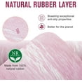 thumbnail image 2 of Extra Thick Yoga Mat, 2/5 Inch (10MM), Natural Rubber and TPE Non Slip Yoga Mats with Strap for Women Men, Eco Friendly Exercise Mat for Yoga, Pilates and Home Workout, 2 of 2
