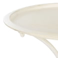 thumbnail image 6 of SAFAVIEH Kensi Solid Rustic Outdoor Patio Bird Bath, Pearl White, 6 of 10