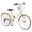Pink, variant on RAISTYW 20 inch Commuter Bike with Basket, Steel Frame City Bicycle, Womens Hybrid Bike, Cruiser Bike for Girls,Student,Women, Female