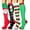 Green Red, variant on 4 Pairs Medical Sport Compression Socks - 15-20mmhg Graduated Knee-High Support for Men & Women, Ideal for Soccer, Running, and Nurses
