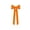 Orange, variant on Lilixerw Christmas Velvet Bow, Bright Orange Long Tail Bowknot with Pointed Streamers, 10.24x5.12 inch, for Xmas Tree Wreath Garland Door Decoration