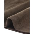 thumbnail image 6 of DARING DIVA Women's Faux Suede Pockets Stretch A-line Midi Skirt with Belt S Coffee, 6 of 6