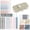 Green_c, variant on Clearance! Pencil Case Set for Students - All-in-One Pencil Pouch with Supplies, Great Gift for Back to School,Black