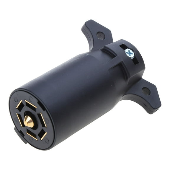 Heavy Duty 7 Way Round Blade Connector 7 Way Trailer Plug 7 Pin Trailer Plug