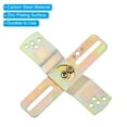 thumbnail image 4 of Uxcell 4" Light Crossbar 1 Set Cross-Shaped Mounting Bracket 180 Rotation Universal Light Fixture, 4 of 6