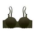 thumbnail image 5 of Byworldtasic Women's Convertible Strapless Bra Breathable Mesh Padded Push‑Up Bra Scalloped Edge Everyday Bra, 5 of 10