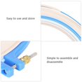 thumbnail image 4 of 2Pcs Embroidery Hoops Circle CrossStitch Ring Plastic Frame 1 Pc Embroidery Hoop Stand, 4 of 4