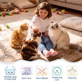 thumbnail image 6 of EALLCO Girls Ankle Socks 12 Pairs Lightweight Soft Breathable Multi-Color Kids Socks for School Daily Wear, 6 of 7