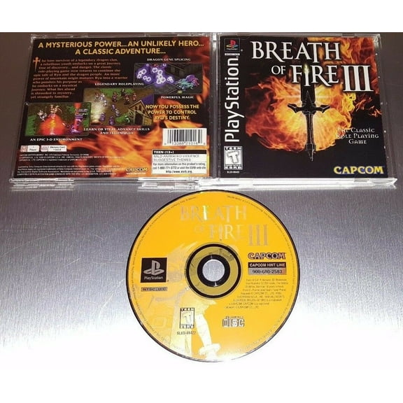 Pre-Owned Capcom Breath of Fire III VG/NM