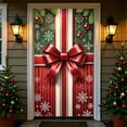thumbnail image 5 of Christmas Door Cover 72x35 Inch Christmas Gnome Hanging Banner Backdrop Photography Background Decoration Gnome Door Banner Winter Xmas New Year Holiday Party Q, 5 of 8