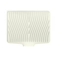 thumbnail image 1 of 2025 Upgrade Silicone Dish Drying Mat for Kitchen Counter - Extra Large Drain Pad with Lip, Heat & Water Resistant, Non-Slip Drying Mat for Dishes, Pots, and Pans, Includes Hanging Hole 1 Drain Pad, 1 of 9