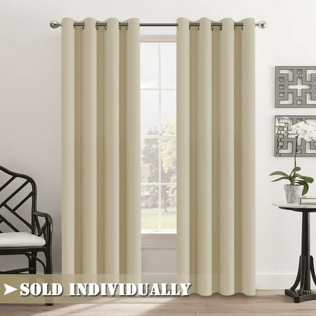 Flamingop Window Treatment Energy Saving Thermal Insulated Solid