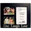 Mainstays Live Laugh Love Collage 3-Opening Picture Frame