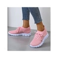 thumbnail image 4 of Lacyhop Lace-up Sneakers Trainers Shoes Casual Walking Running Sports Womens, 4 of 6
