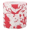 thumbnail image 1 of 1 Roll Bloodstain Toilet Paper Scary Bloody Printed Roll Paper Roll Paper Bathroom Toilet Paper Roll, 1 of 4