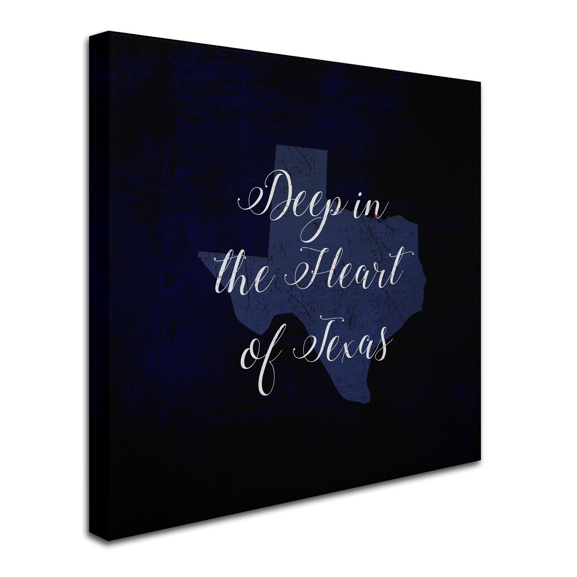 Trademark Fine Art 'Deep in Texas' Canvas Art by Art Licensing Studio