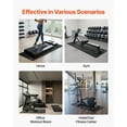 thumbnail image 6 of Foldable Walking Pad Treadmill Mat, 1/4" Thick, 24" x 68" Exercise Equipment Mat for Elliptical on Carpet Hardwood Floor, High Density PVC Floor Protector, Waterproof and Non-slip for Home Gym, 6 of 6