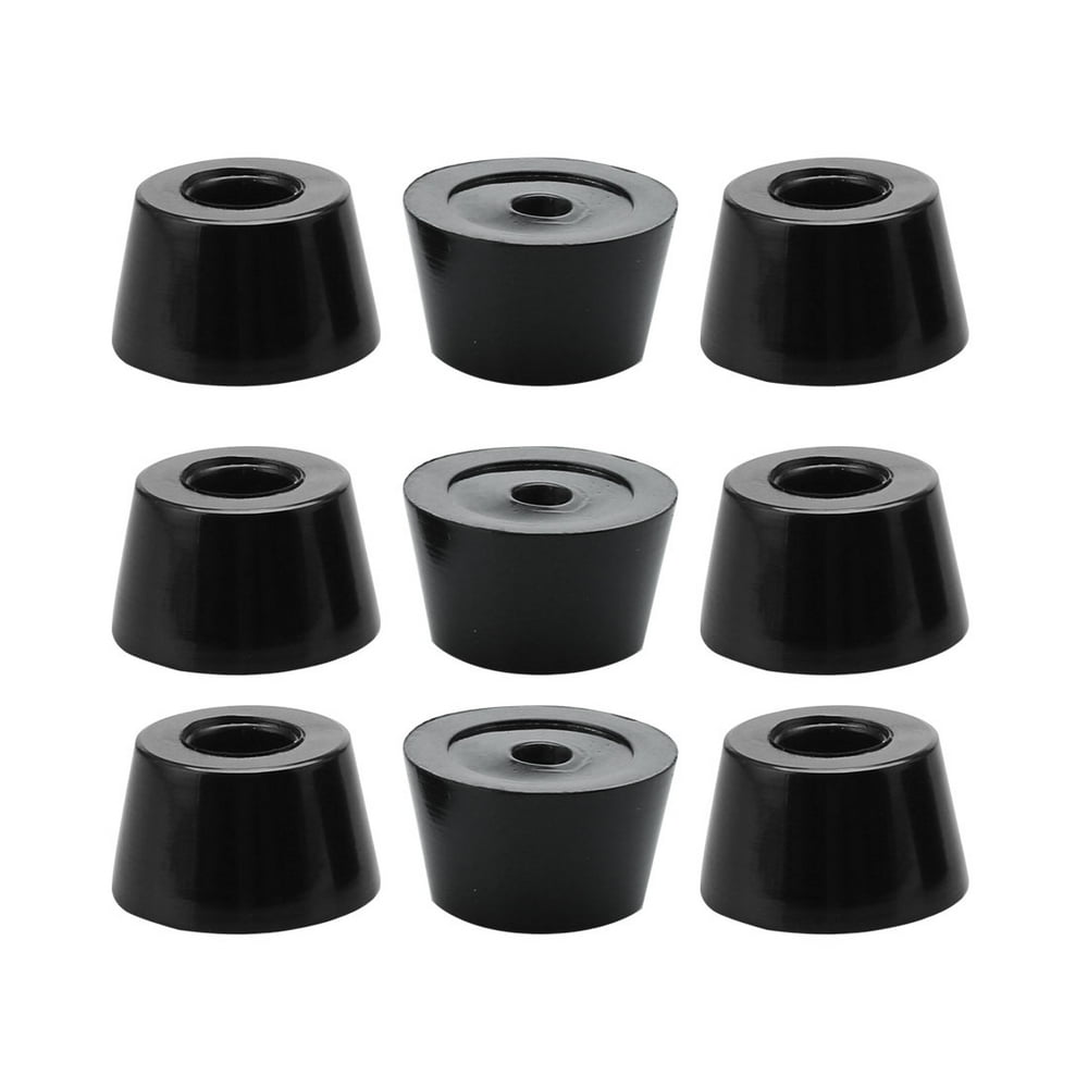 9pcs Rubber Feet Bumper Sofa Amplifier Speaker Desk Leg Pads