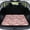 Pink Brown Leopard Print, variant on COEQINE Universal Car Trunk Mat All Weather Cargo Liner Floor Mat with Non-Slip Backing Scratch-proof Pet Cargo Mat Suitable for Most Car Models, Retro Sunflower Beige