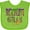 Apple Green, variant on Inktastic Mardi Gras Let the Good Times Roll Boys or Girls Baby Bib