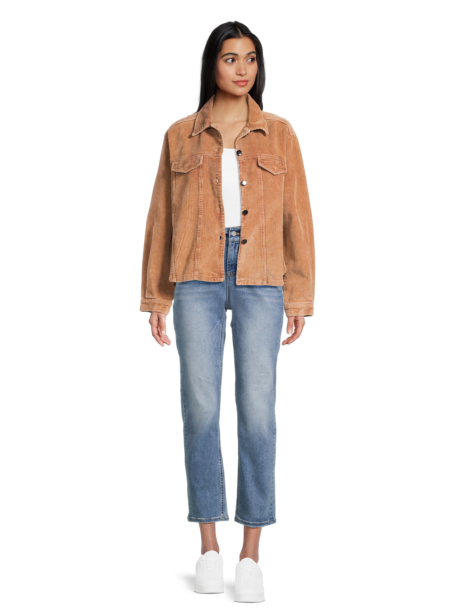 Self Esteem Juniors Washed Corduroy Jacket, Sizes XS-XL