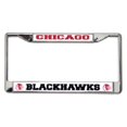 thumbnail image 1 of Chicago Blackhawks License Plate Frame Chrome, 1 of 1